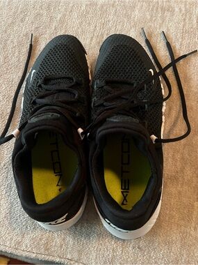 Nike Metcon Black Trainers with Neon Yellow Insoles